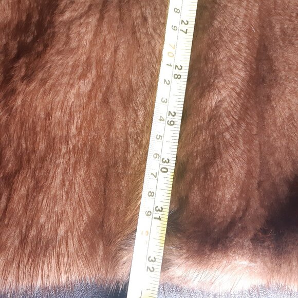 1960s Beige Mink Coat Mid Length Custom Women's Coat | The Fur Boutique - Picture 11 of 16